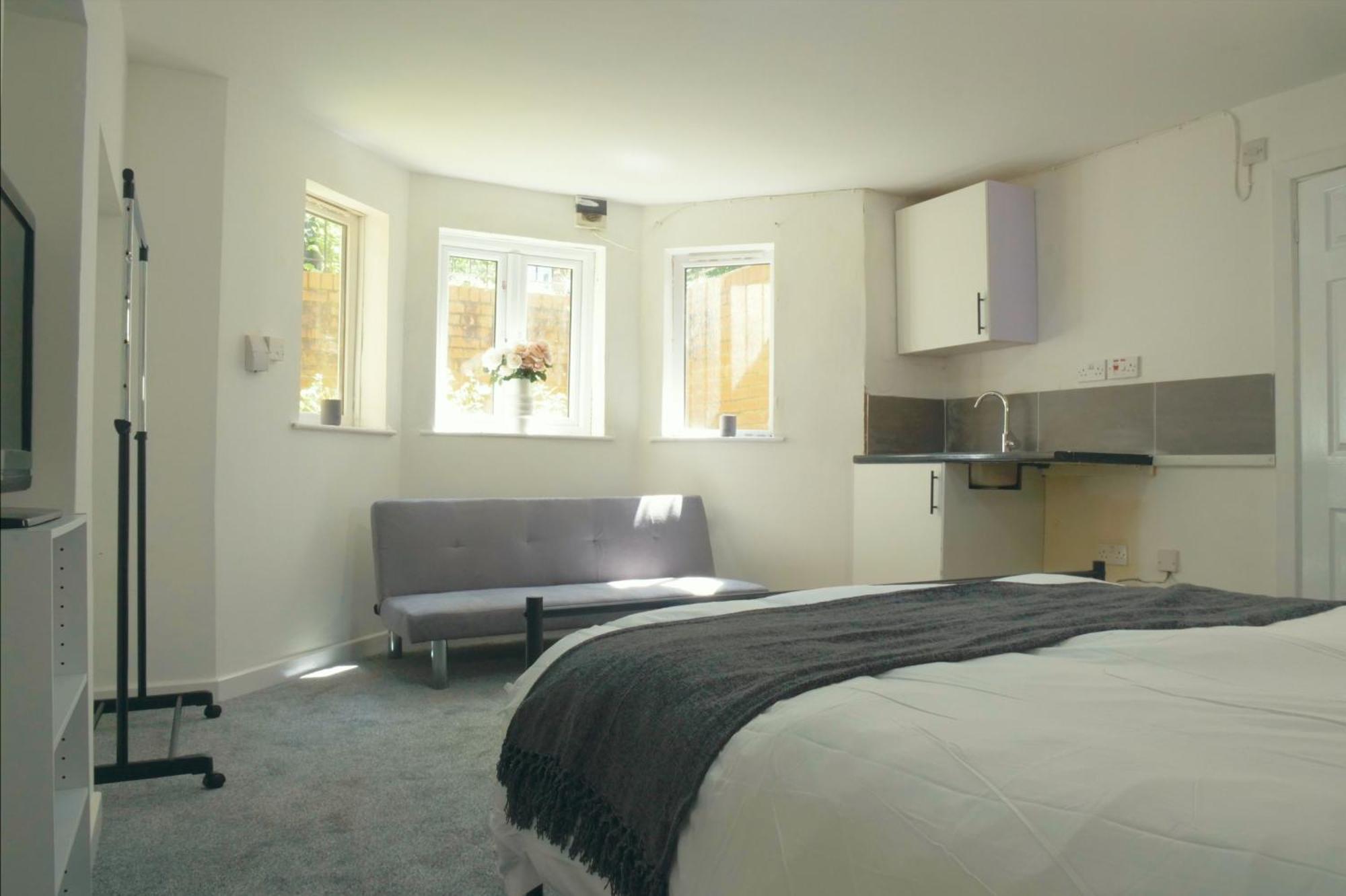 Cosy & Modern 1 Bed Studio Apart-Hotel Leamington Spa Exterior photo